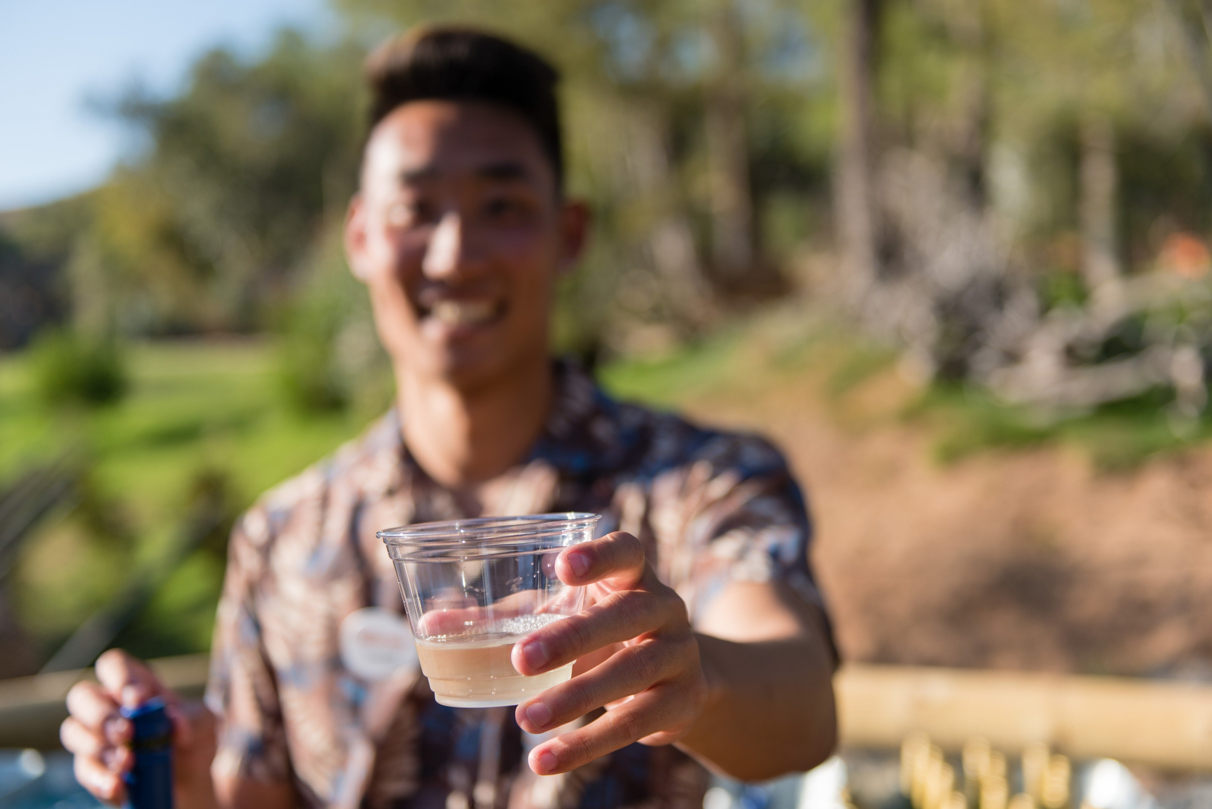 waiter with drink