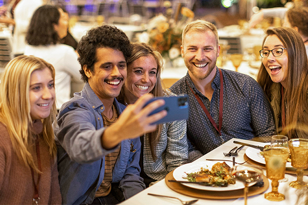 guests takinga selfie 